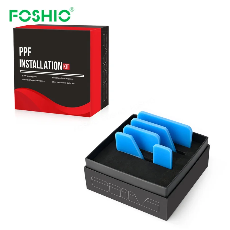 Foshio Ppf Wrap Squeegee Auto Detailing Installation Kit Detailing Tool