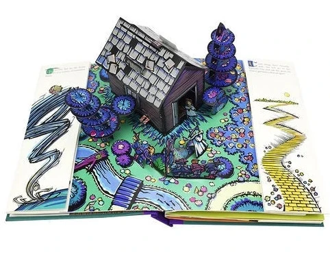 Детская 3d-книга мультяшная детская книга для