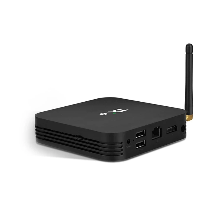 ТВ-приставка Android 9 0 TX6 TV Box 4 ГБ DDR3 32 Гб EMMC Dual WiFi 2 4G + 5G 3D 4K Ultra HD H.265