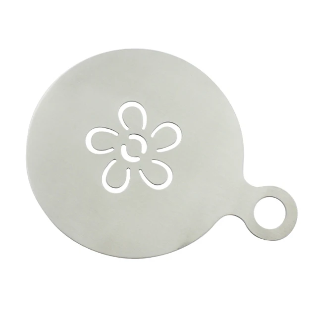 Customized design art coffee stencil barista tools