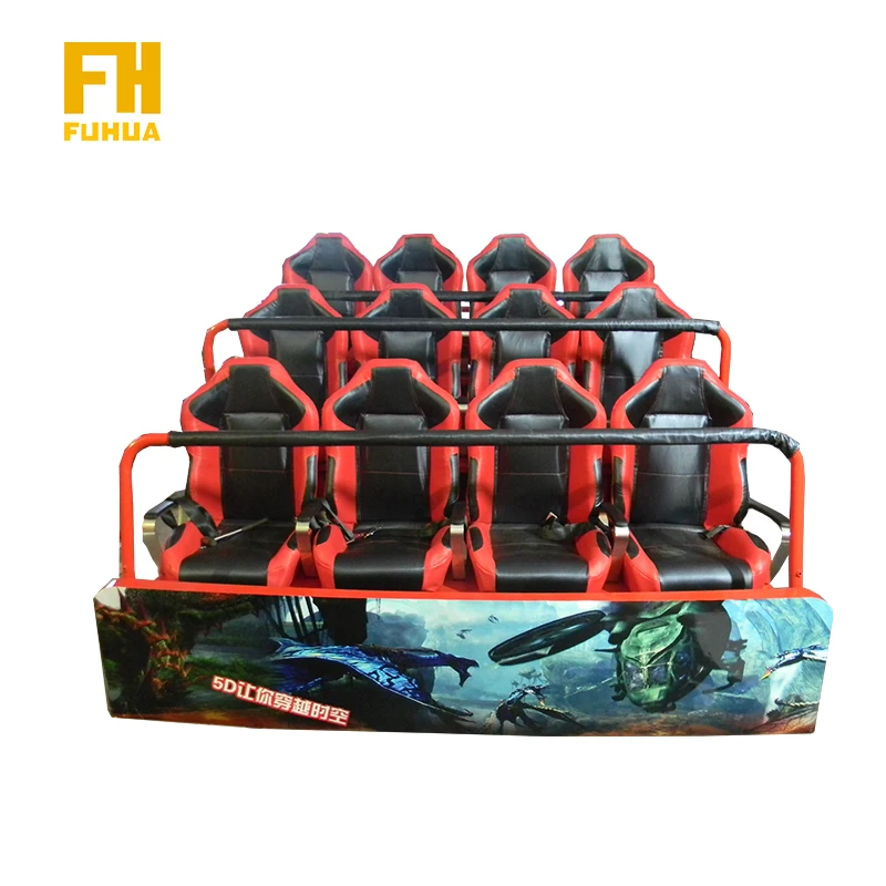 Amusement Park Equipments 5D Cinema Simulator 7D Movie Theater Seats 4D 5 D Movie Theater
