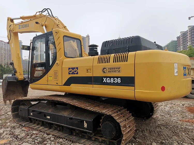 Used Chinese XGMA XG836 Hydraulic Crawler Excavator  For Sale second hand 833 815 LC large machinery  in stock