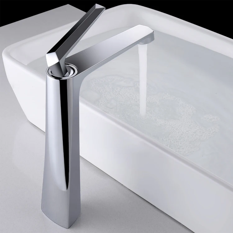 BTO Deck Mounted Basin Hot Cold Water Faucet Cooper Mixer Black Grey OEM Bathroom High End Brass Tap