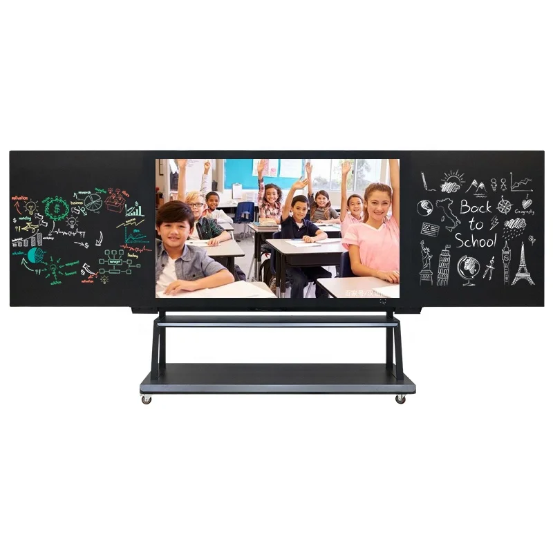 YCZX 86 Inch Interactive Smart Classroom Digital Display Nano Blackboard Built-In System