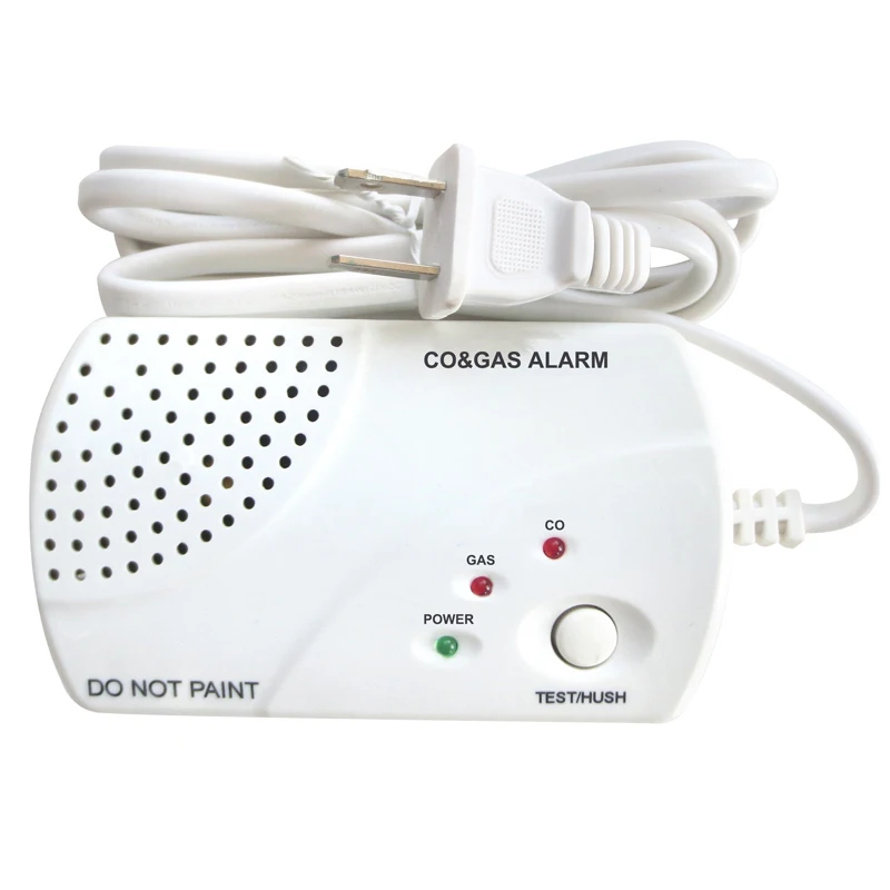 Combustible Lpg Gas Leak Detector Alarm With High Reliability Semiconductor Sensor