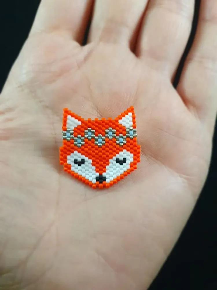 Factory Wholesale Handmade Fashion Miyuki Brooch