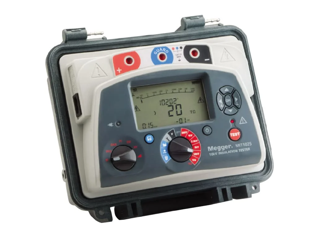 Megger MIT1025   10 kV Diagnostic Insulation Resistance Tester
