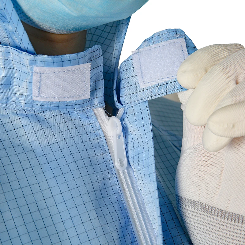 Industrial Anti static ESD Clean room Garment