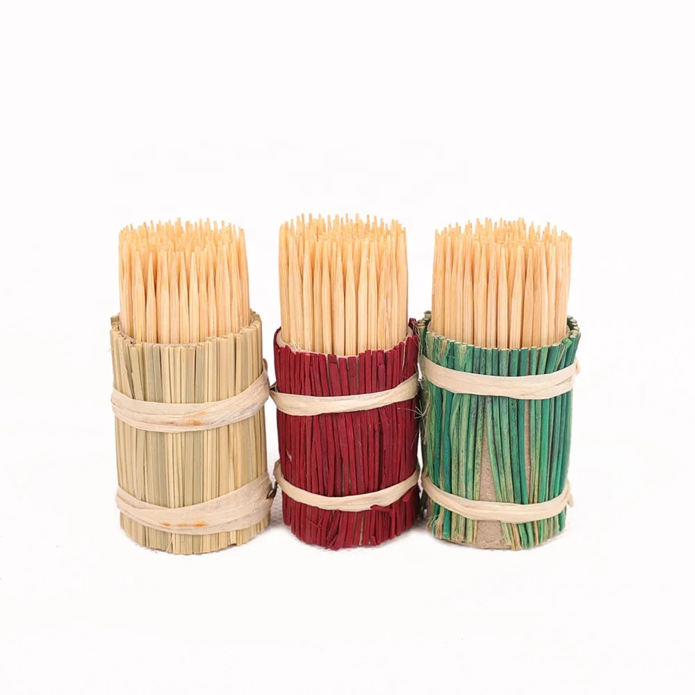 wholesale chinese bamboo toothpick with knot