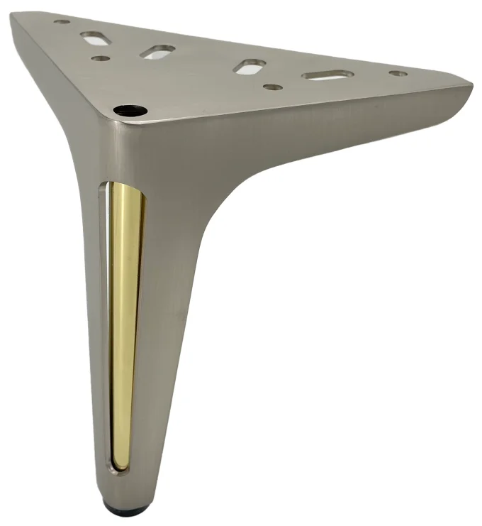 Semicircle hardware furniture foot  metal sofa leg cabinet foot