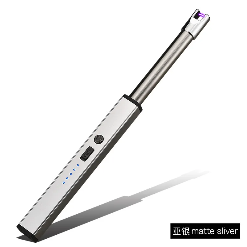 USB charging arc lighter kitchenware lighter windproof BBQ cigarette lighter