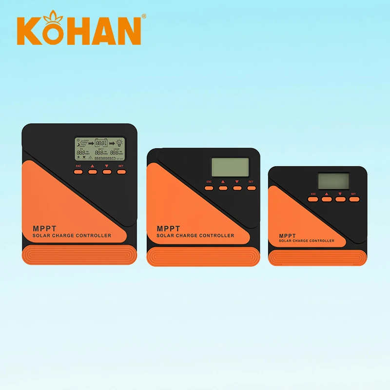 Smart lifepo4 lithium battery 12v 24v 30a 40a mppt solar charge controller