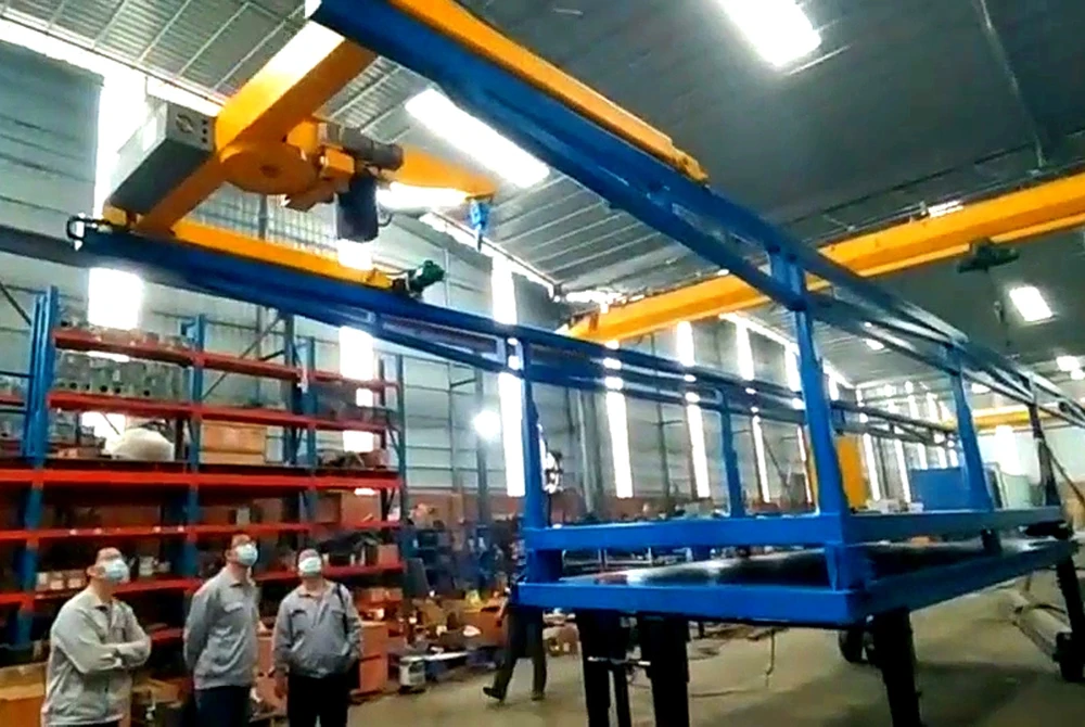 Loading and unloading system of steel tube and pipe