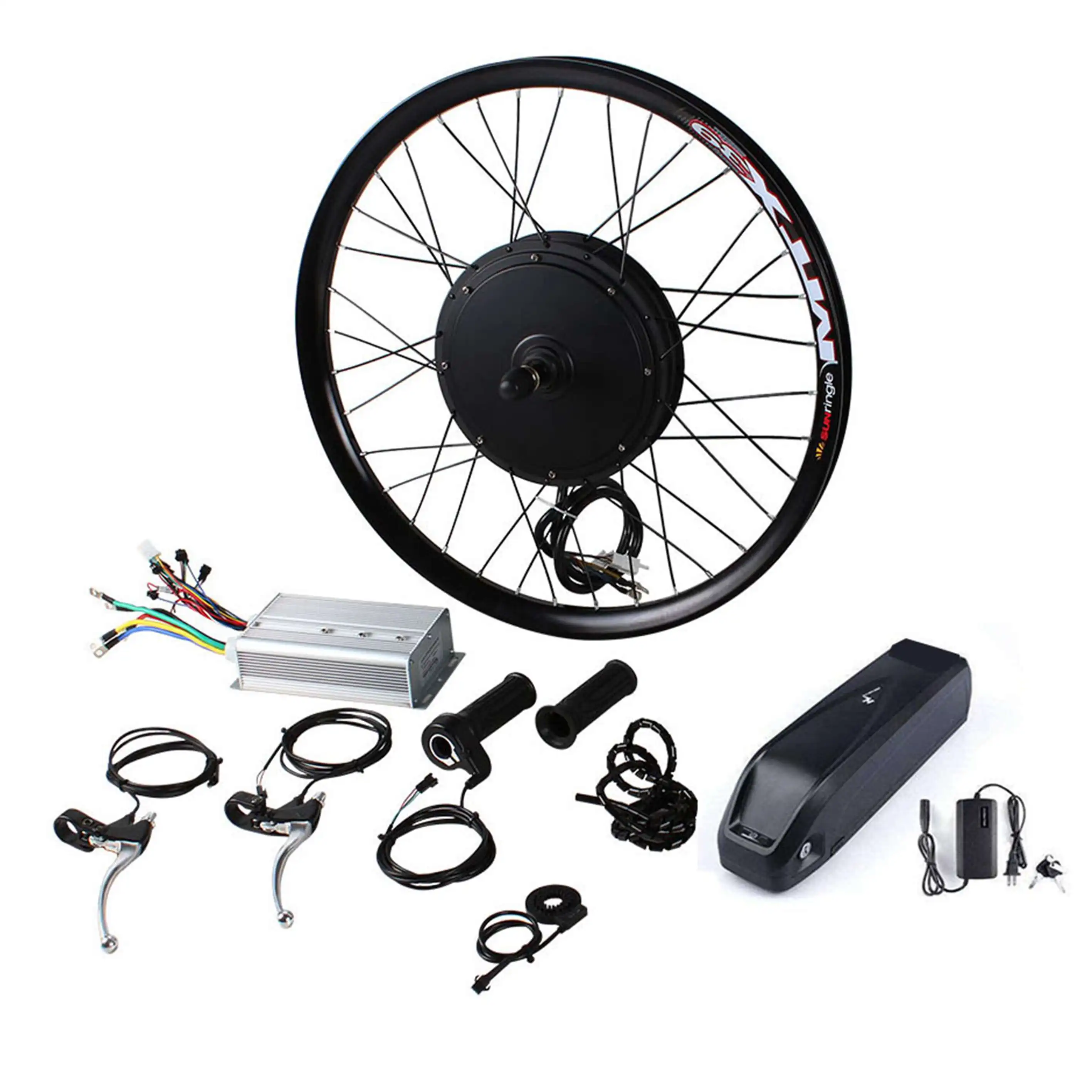Горячая Распродажа 48V фара для электровелосипеда в Conversion Kit 1000W/1500W электрический велосипед комплект прочие Запчасти