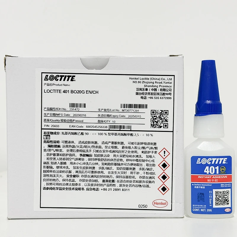 Henkel loctite 401 20g super glue  Instant Adhesives & Sealant  bond for wood paper plastic