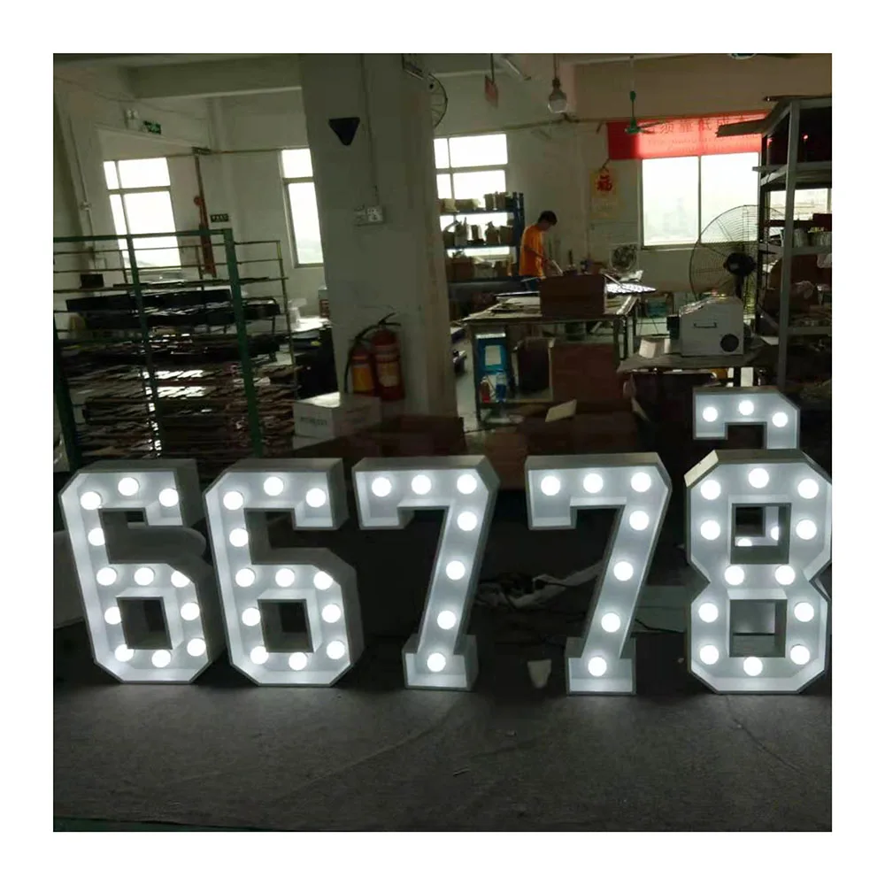 Wholesale manufacturer giant love 4ft marquee letters sign Free Stand Light Up