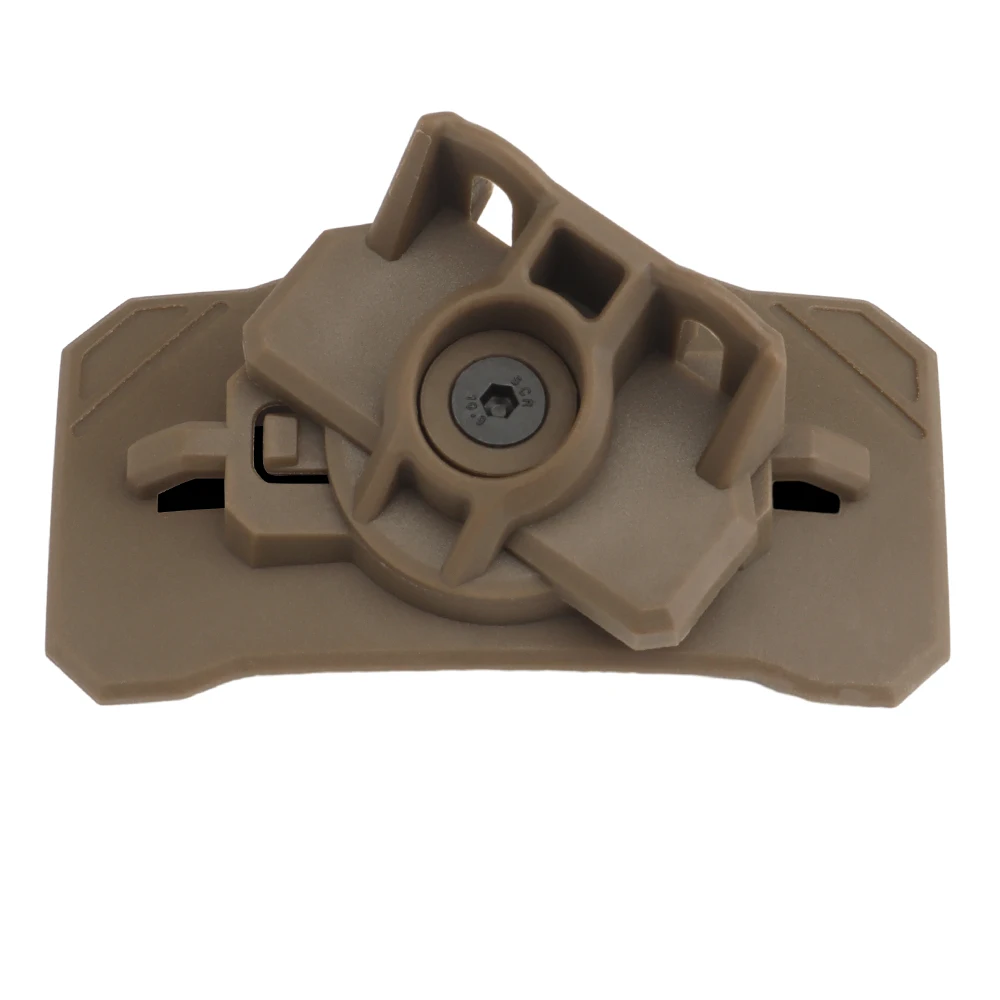 WOSPORT Universal Helmet Light Adapter With Picatinny rail and VS Accessories Magic Tape flashlight Accessory For Helmet