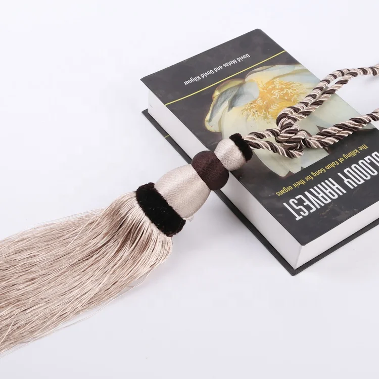 Curtain Fringe Trimming Curtain Tiebacks Tassels Rope For Curtains