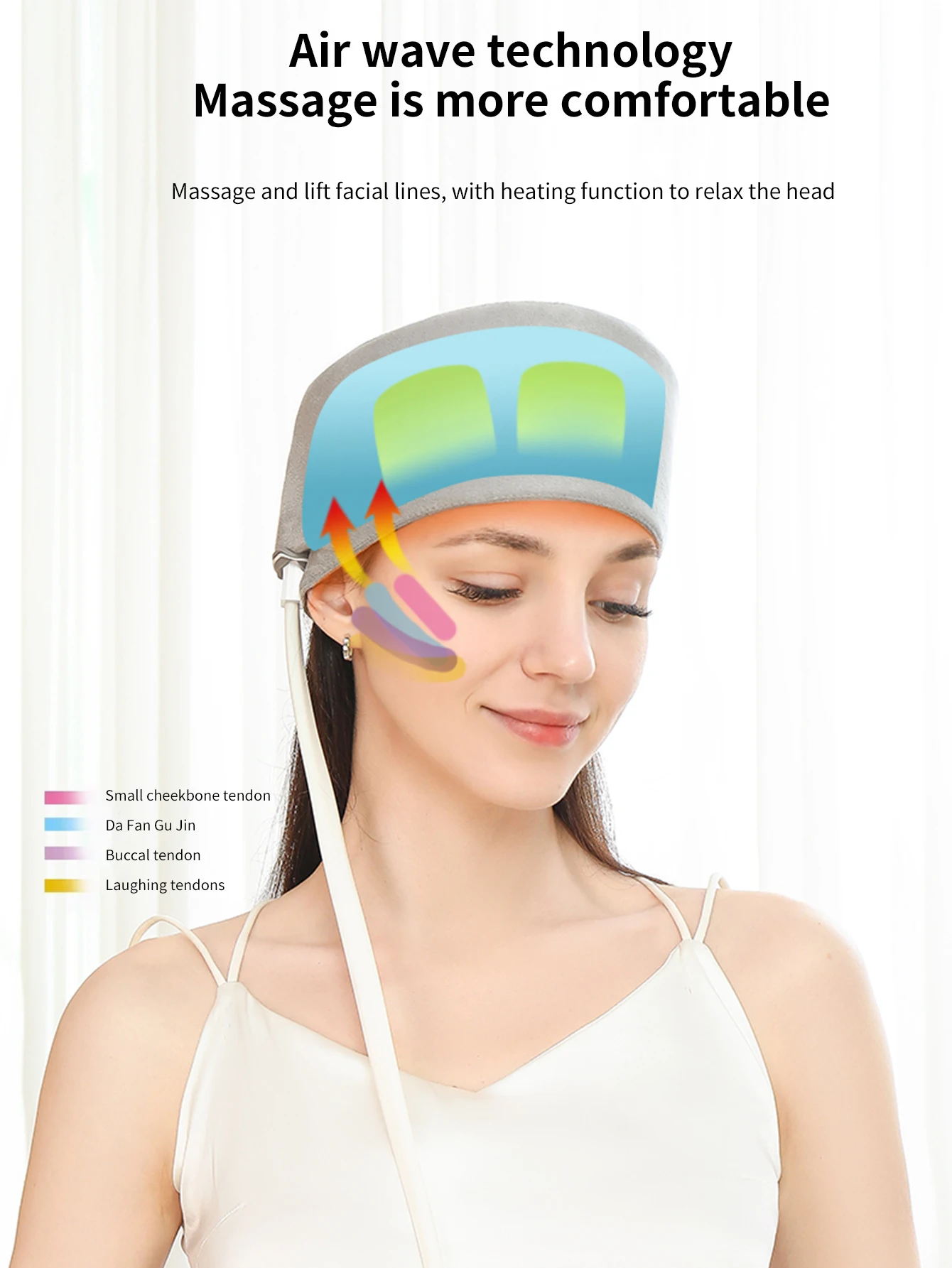 Pneumatic Electric Health Head Massager for Relaxation Premium Massage Products