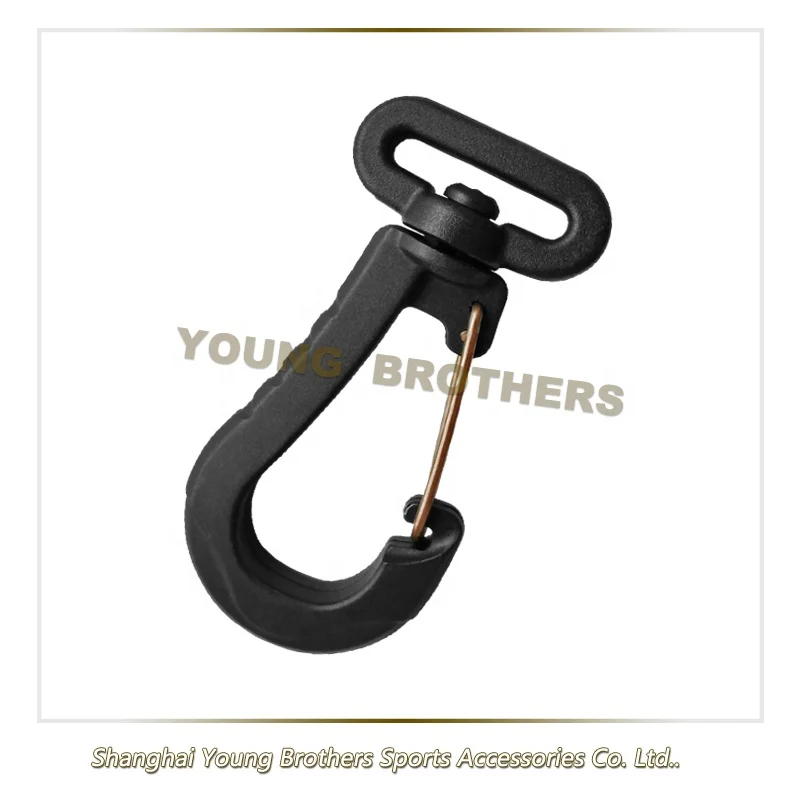 High Quality Two-Way  Plastic Swivel  Hook for Backpacks or Tents