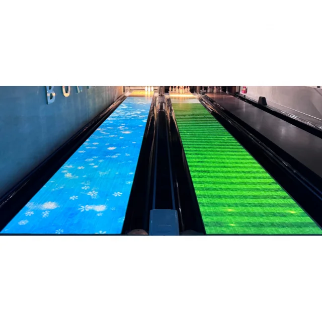 Projection Interactive System Bowling projection for Bowling Lane