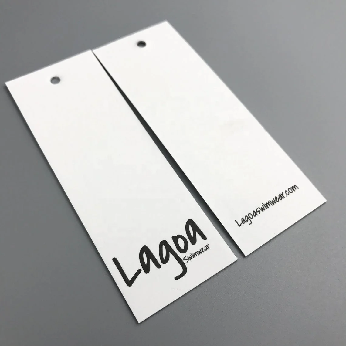 Low Price Custom Printing Fabric Hang Tag for clothing With Customized Logo.