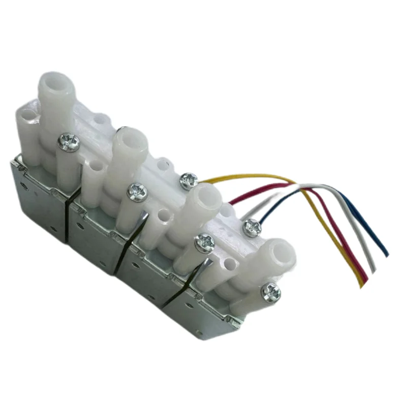 Customized High Pressure High Performance Stainless Steel Pneumatic Piston Quadruple Air Valve For Massagers