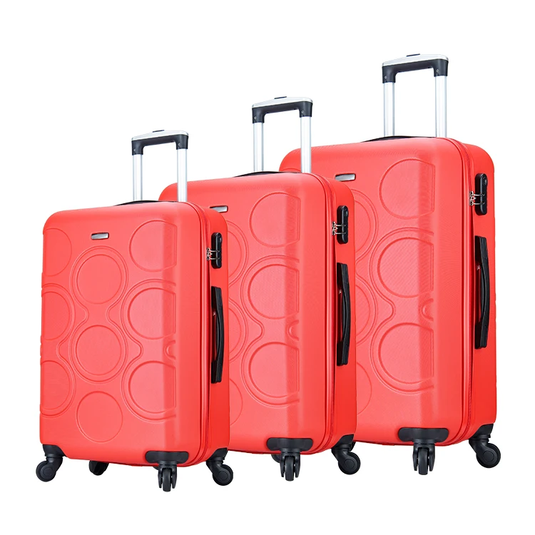 OEM Custom Wholesale Maletas De Viaje ABS Rolling Hard Shell Travel Trolley Bags Suitcase Luggage for women
