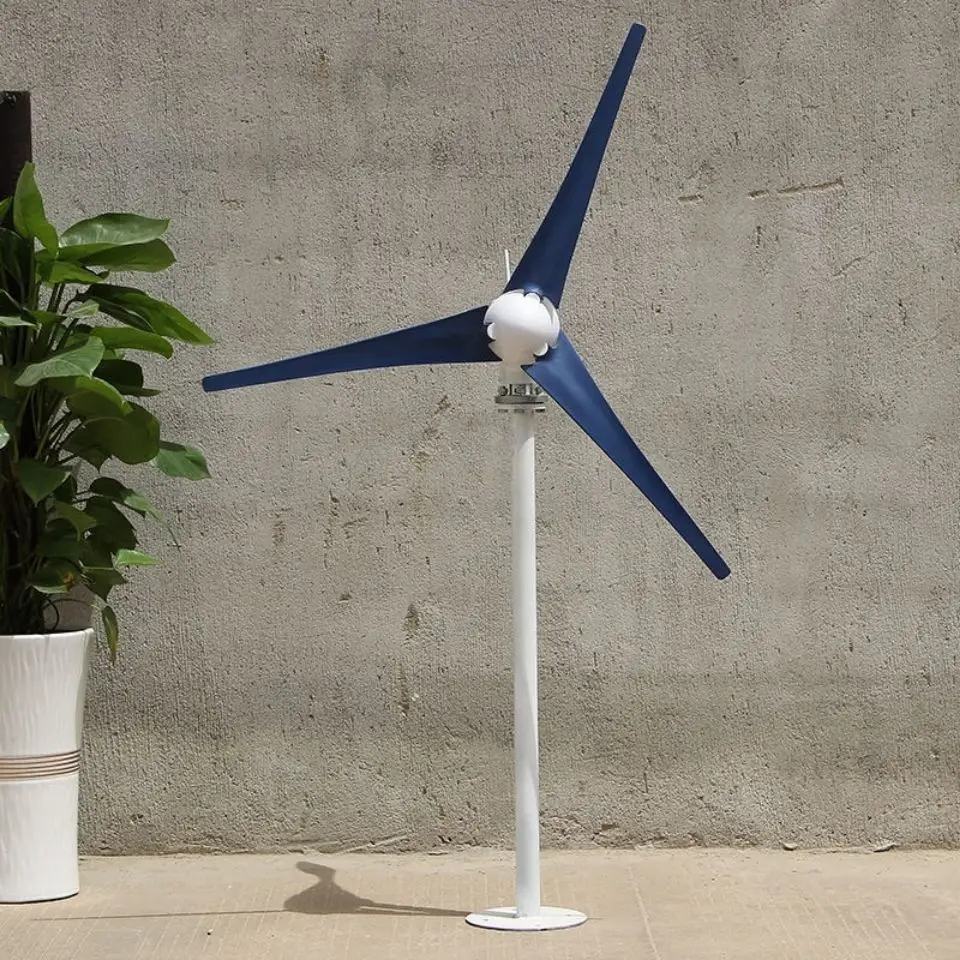 Small Scale Power Generator Wind Speed 3 Fan Blade Horizontal Axis Wind Power Generator For Agricultural Applications