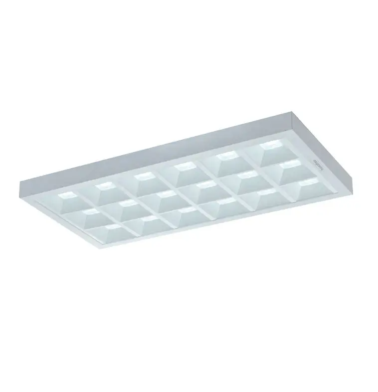 Led Panel Light 30x60 Modern Ceiling Panel Lamp Backlit Led Panel for Office Hospital CCT Adjustable 24W 30W Silver Aluminum 80