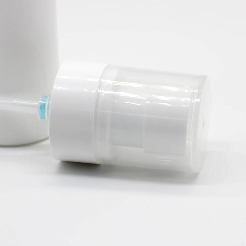 
Recyclable opal glass bottle for facial serum skincare packaging 