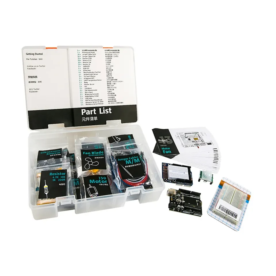 Robotlinking Project The Most Complete Starter Kit With TUTORIAL Compatible With Arduino IDE