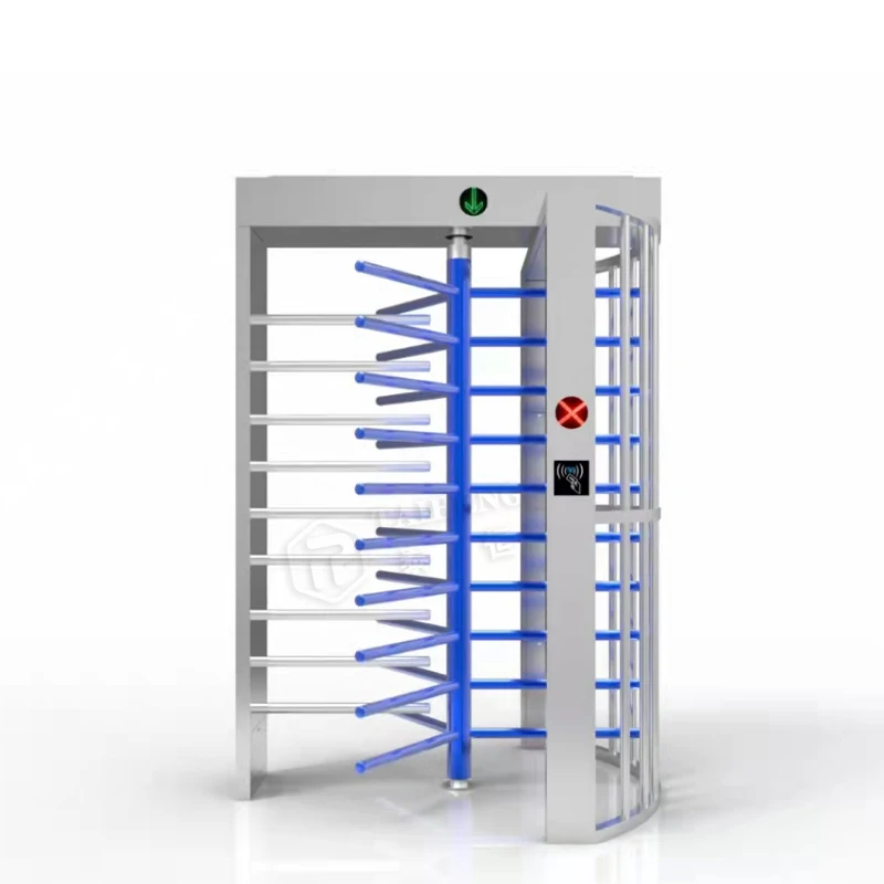 TAI HENG Waist Security Turnstile Access Control Device Half Height Tripod Turnstile System Gym Prison Apartment NFC Turnstile