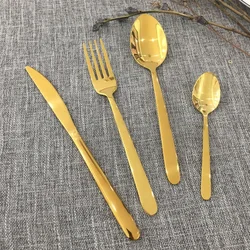 Wholesale wedding Hotel Restaurant Bulk Flatware Spoon And Fork Catering Stainless Steel Cheap Silver Set Of Cutlery