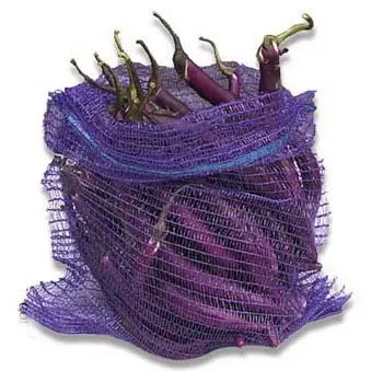 PE Raschel Mesh Bag лук упаковочные мешки для фруктовых овощных дров
