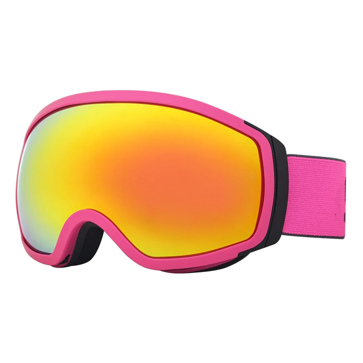  Best TPU frame snowboarding glasses anti scratch UV400 mirrored skiing