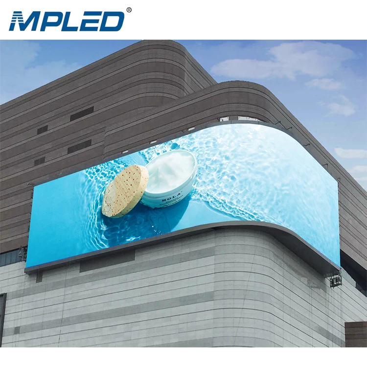  Полноцветный рекламный щит MPLED P10 P8 Smd наружный гибкий светодиодный