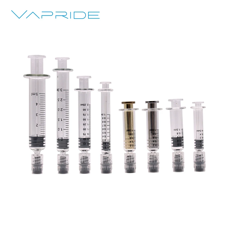 VAPRIDE Factory Wholesale Luer Lock Syringe 1ml 2ml 3ml 5ml