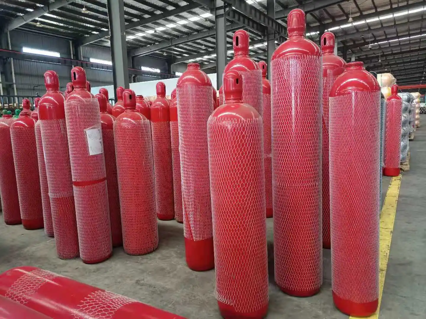 ISO0909-1 high quality steel fire fighting cylinders for extinguisher