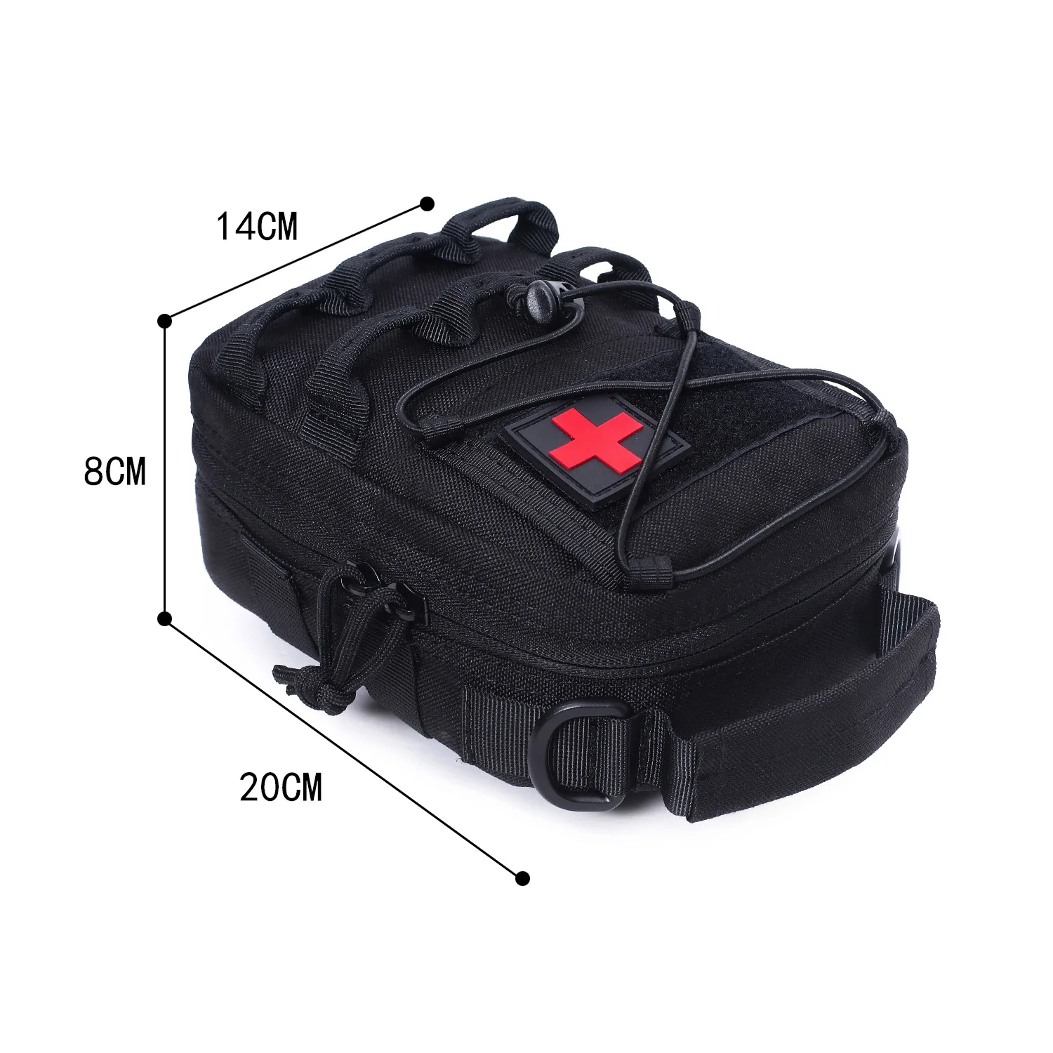 Molle EDC Pouch Bag Phone Pouch First Aid Kit Pouch Medical Bag Camping Hiking Outdoor Waist Pack Utility Tool Bag