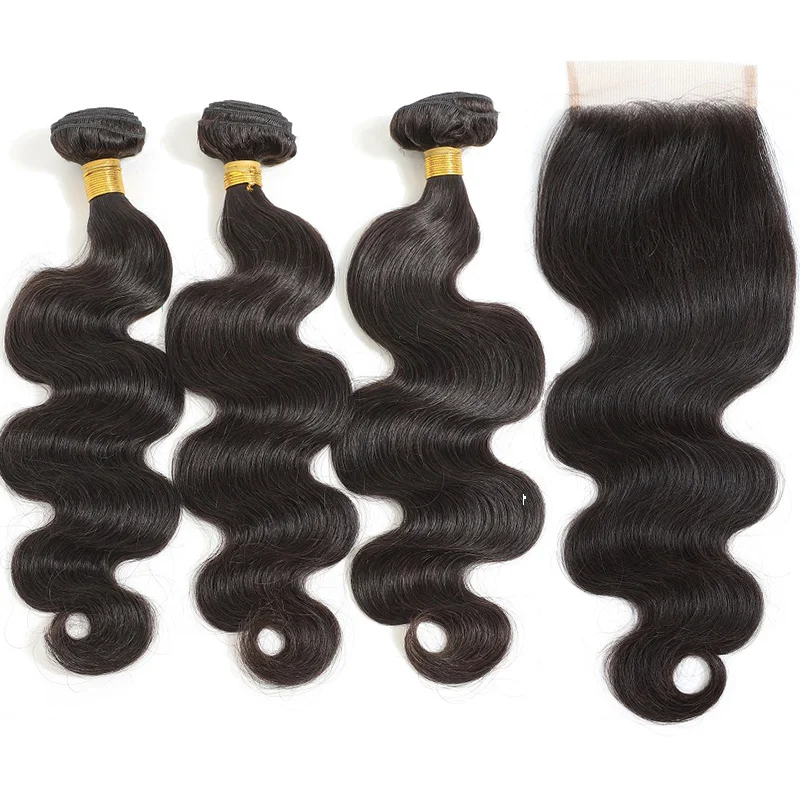 Best sale body wave hair bundle free sample Human Hair Weave Extension Wholesale price Mink Virgin Peruvian Hair Vendor