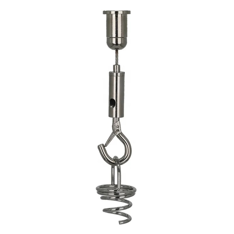 Factory Price Adjustable Height Hooks Cable Gripper Used With Wire Rope to Hang Acoustic
