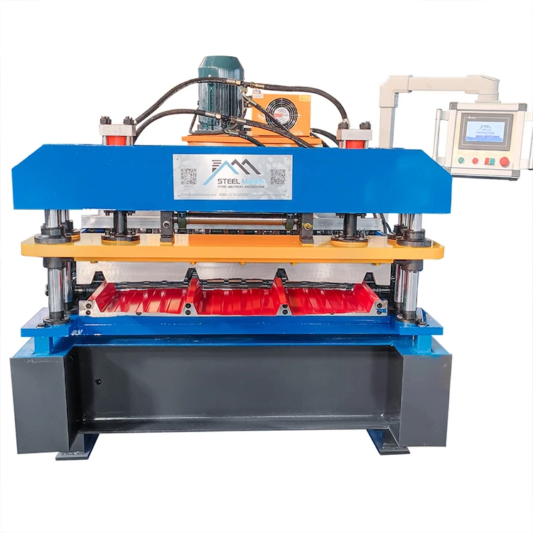 Оптовая продажа, тип TR4 PPGI, оцинкованный металл, сталь, железо, красная Кровельная Панель, лист, холодный профилирующий станок, оборудование для Перу