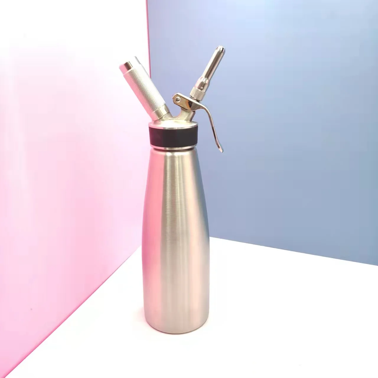 3 decorating nozzles stainless steel professional whipped cream charger dispenser whipper cream whipper