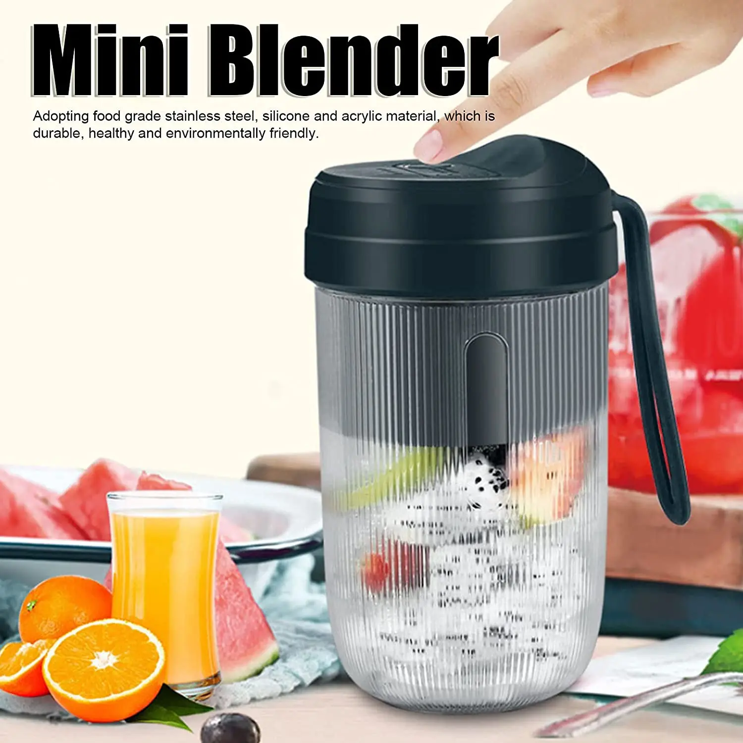 300ml Juicer Cup USB Portable Electric Fruit Juice Blender Machine Juice Extractor