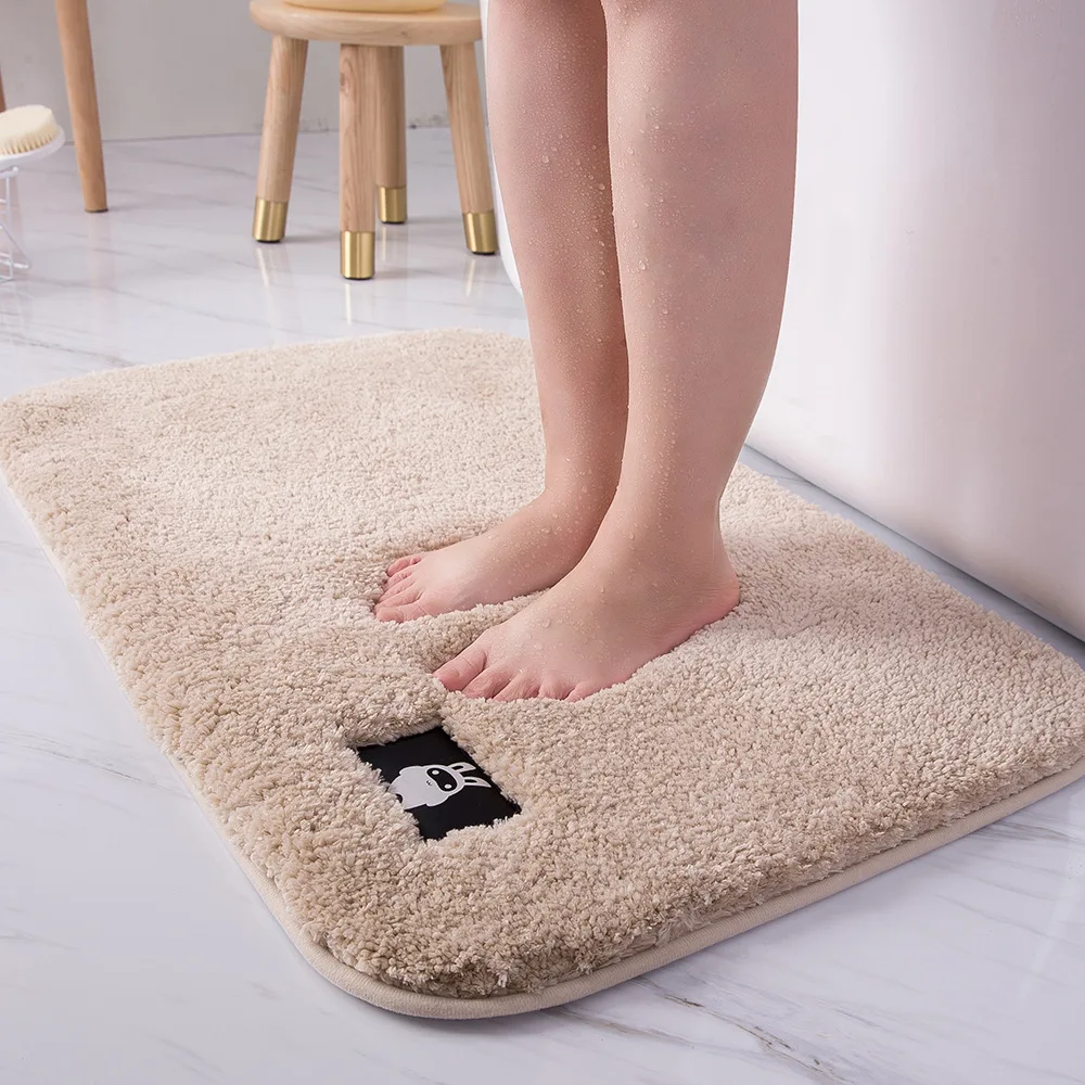 Fluffy Rug Thick Designer Floor Microfiber Chenille Fluffy Rug Carpet