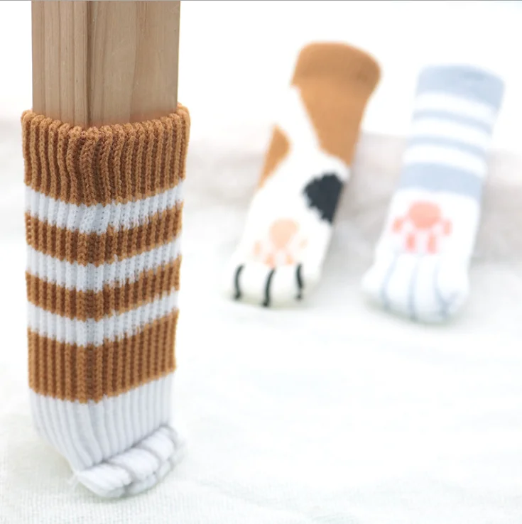 Wholesale Socks Covers Floor Furniture Protection Chair Socks Cover For Chair