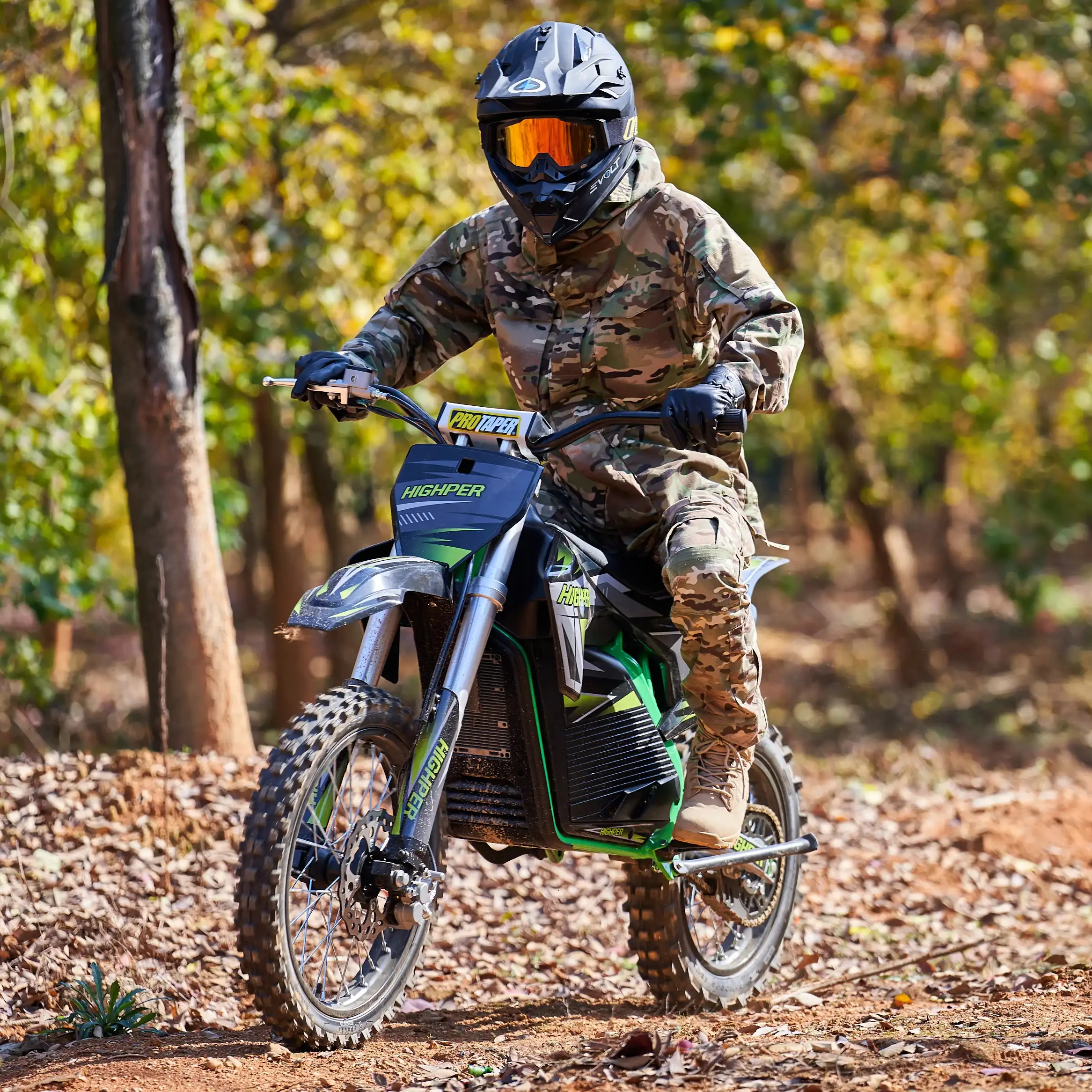 Супер Новый питбайк большой мощности 5000 Вт 72 В 30 А/ч для взрослых Электрический Внедорожный гоночный велосипед питбайк Мотоцикл Кросс 17/14