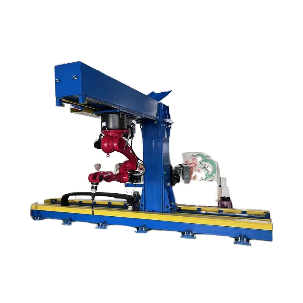 Auto Welding Robot Line for Steel Structures 600/800/1000/1250/1500/1800mm H Beam Profile with Core Bearing Components