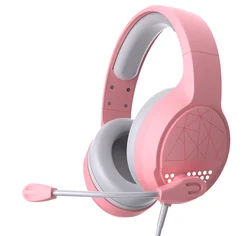 TS-M21 Gaming Earphones Headset 3.5mm Audio Jack USB Wired Detachable Mic 50mm Drivers Stereo  Headphone For Laptop PC PS4/5